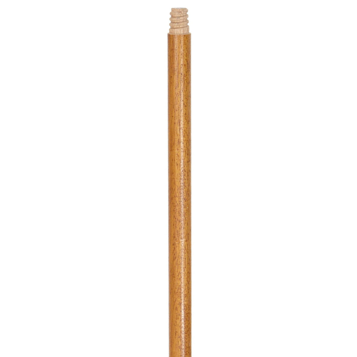 Threaded wood handle