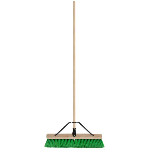 18" Bush Broom With Brace