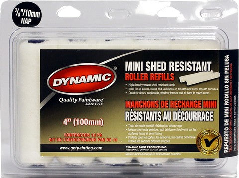 4" -10mm Roller 10pk