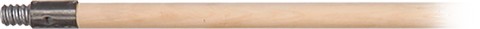 60" Wood Pole Metal Tip Threaded