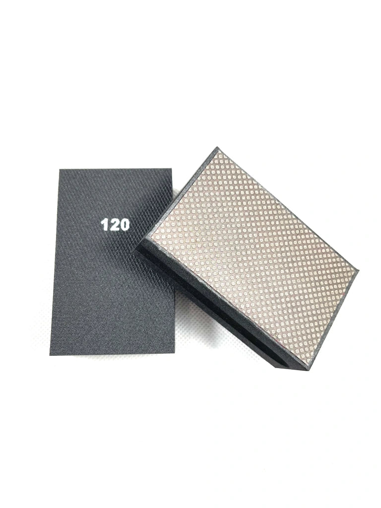 Hand Polishing Electroplated Pads