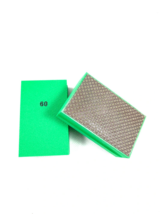 Hand Polishing Electroplated Pads